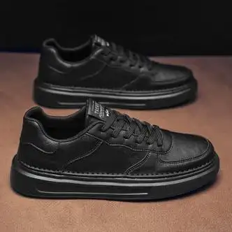 foolshasfortune白鞋男皮面2023年新款潮流软底板鞋潮牌休闲运动鞋子