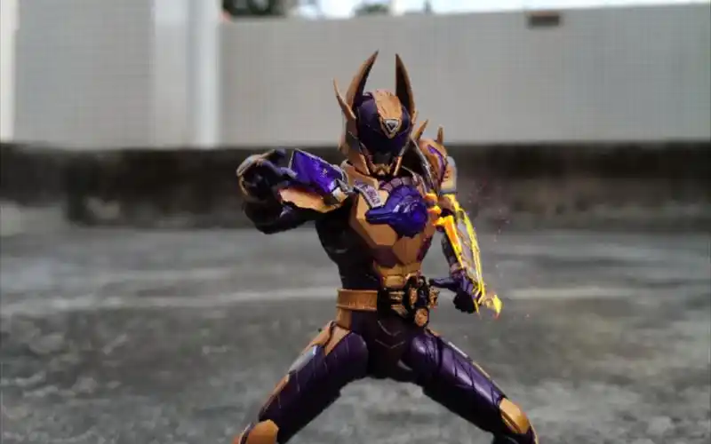 形刻 铠甲勇士 猎铠 狼帅 召唤漩沙弩 p图过程