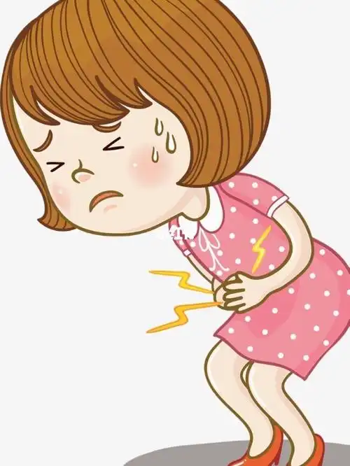 第一天说肚子痛,我和她爸就想肯定是晚上蹬被子凉到了,有点拉肚子.