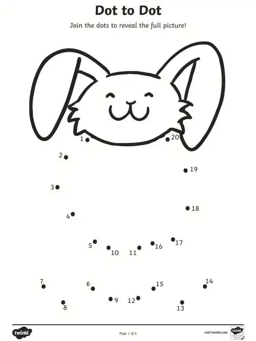 家庭早教宝宝形状认知数字连线练习素材