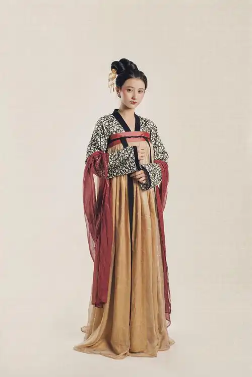 停云流光汉服奏丝桐唐制汉服齐胸襦裙汉服女装