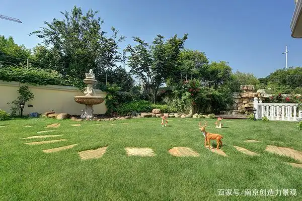 庭院草坪还能这样玩?