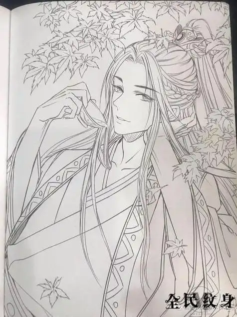 古风女子简笔画 古风女子简笔画大全