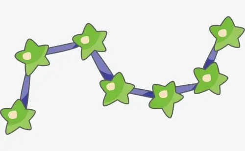 北斗七星png矢量素材