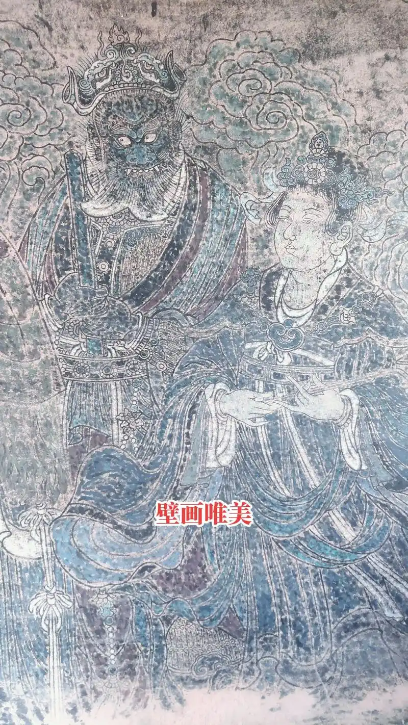 奉国寺壁画.奉国寺的壁画,有辽代,元代,明代,清代各个时期的 - 抖音