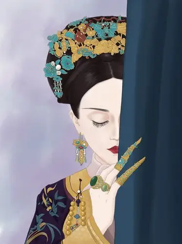 如懿|插画|插画习作|格格dzk - 原创作品 - 站酷 (zcool)