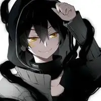 黑猫素描头像男生黑色连衣帽头像 莪深知伱不是命而是梦男生黑色连衣