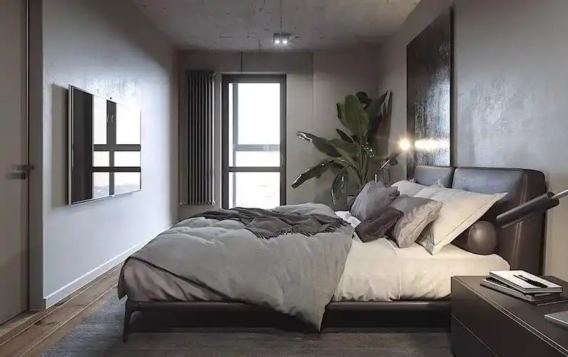 装修风格丨后现代水泥工业风格装修效果图,前卫极简!