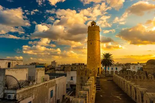 摩洛哥突尼斯13日特色马车游览rickscaffe下午茶阿里之家烤羊餐沙漠中