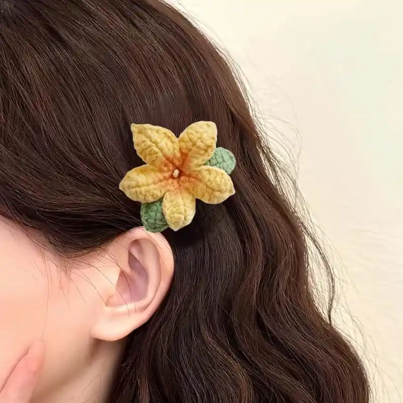 迎春花发夹.好久没更新了,春天到了,新的一年开始了,迎春花来