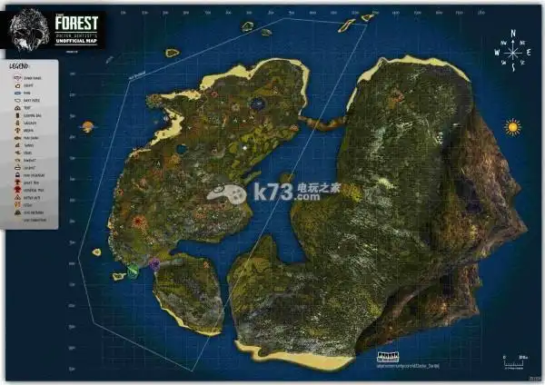 森林the forest无野人打扰的基地建设位置图文介绍