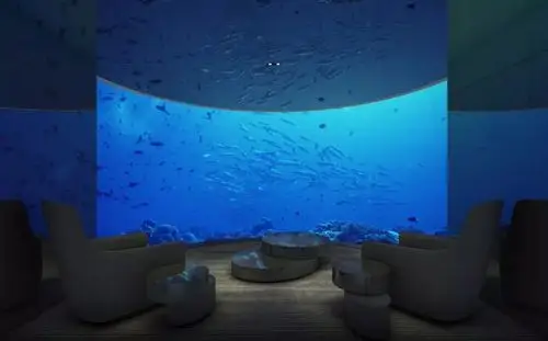 全球首间海底别墅终于要亮相了!想去睡睡海底水晶宫吗?