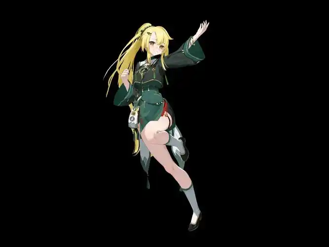 pvz玉米投手娘化的立绘