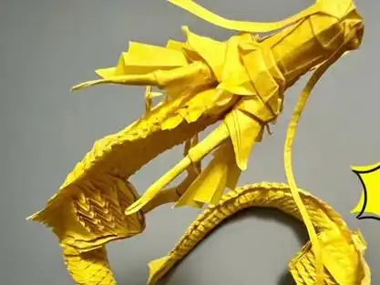 折纸武器青龙爪a4纸_折纸武器青龙爪a4纸教程_折纸手工之青龙 - 抖音