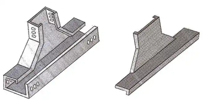 槽式下边垂直三通cs03e-产品中心-电缆桥架-河北业昌机电设备有限公司