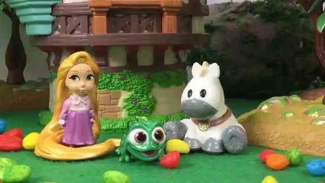 乐佩公主 变色龙小时候的故事