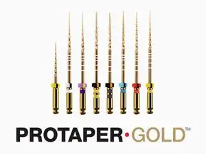 镍钛扩大针机用大锥度根管锉dentsply protaper gold金色超弹锉