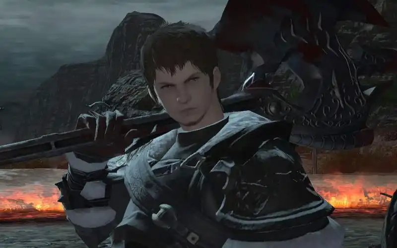 [ff14]瞎库波玩的哈迪斯单奶 战士视角