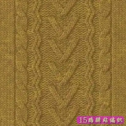 棒针花样编织图解,值得收藏!