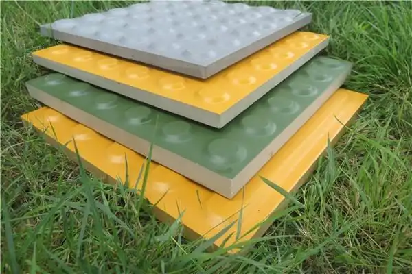 湘西保靖盲道标准砖恩施盲道砖国际标准什么颜色