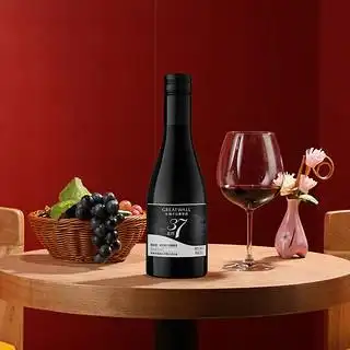 greatwall 长城红酒官方旗舰店正品北纬37解百纳干红葡萄酒187ml小瓶