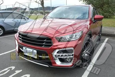 马自达cx5改装日本kenstyle款大包围 ke前杠带鬼面中网 附实物图