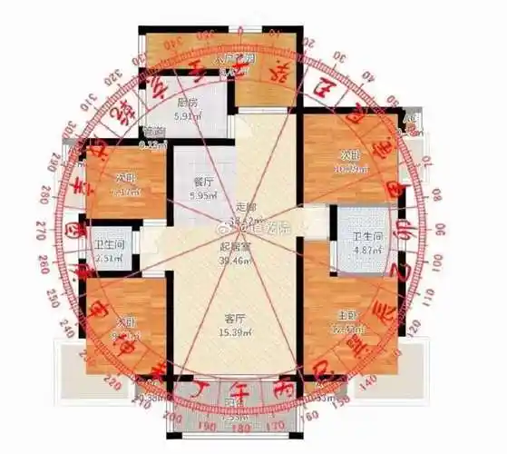 风水之61型户69图分析