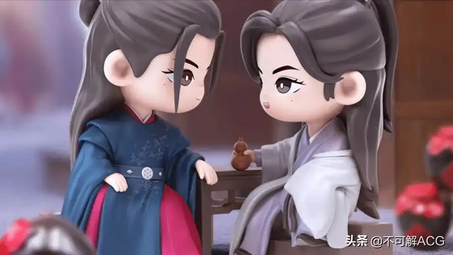 周子舒,温客行出手办,两演员粉丝为了一张"桌子"撕了起来_场景_官方