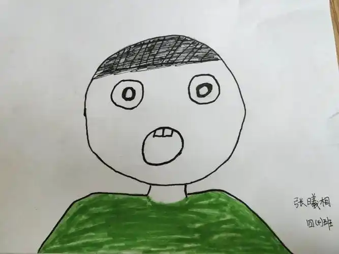 《生动的表情》东关小学四年级学生作品