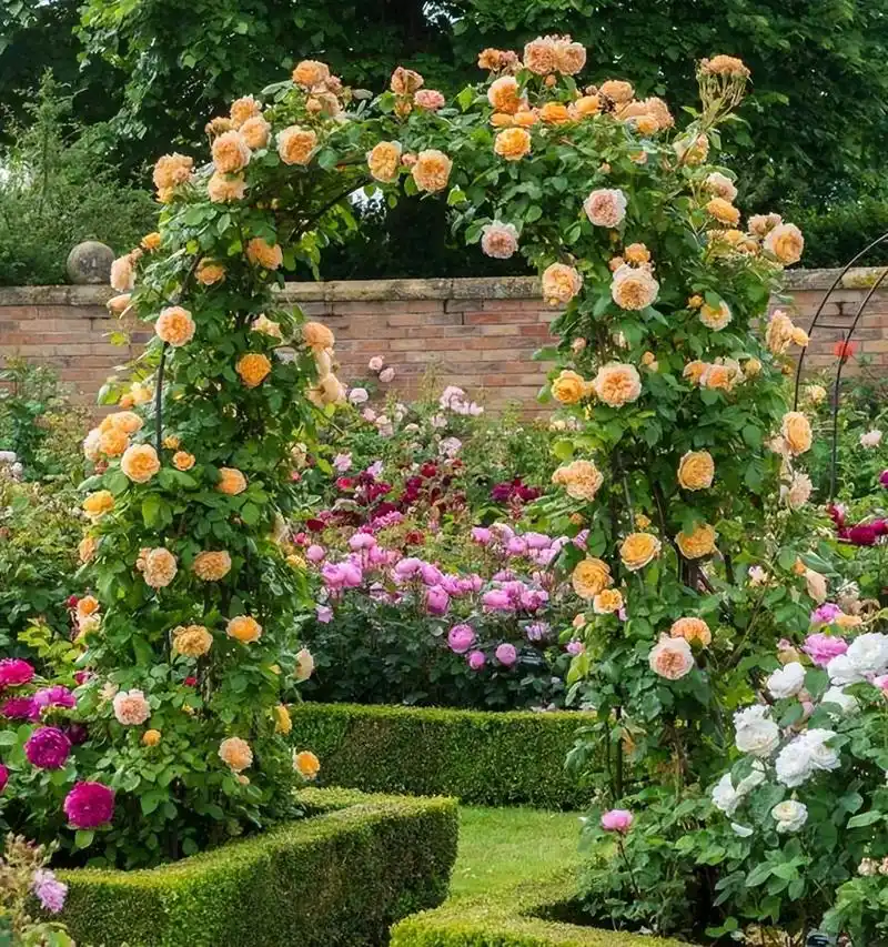 玛格丽特王妃——制作花墙的"利器",丰花勤花,养护很简单