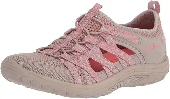 skechers 斯凯奇 女士 reggae fest hooked 封闭凉鞋