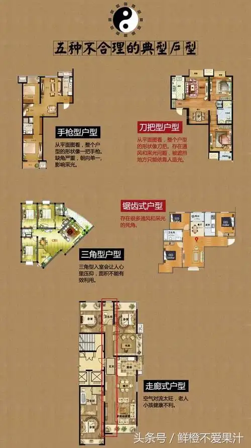 户型风水有禁忌吗?