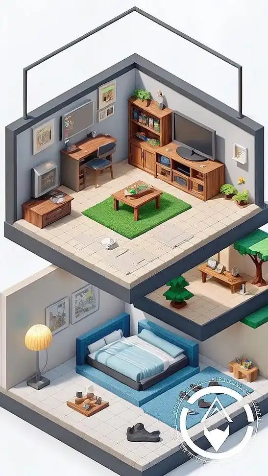 27|ai酷夏系列|卡通屋.【midjourney】 - 抖音