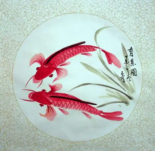 《李玉宝国画鱼欣赏》