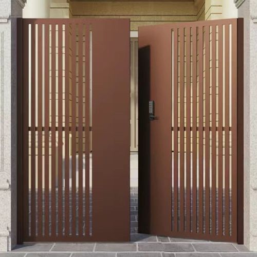 铁艺大门户外院子门花园栅栏门别墅入户庭院门双开铁大门定制尺寸