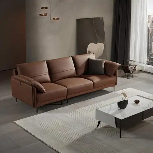 顾家家居客厅家具现代简约中小户型真皮沙发880330天发货