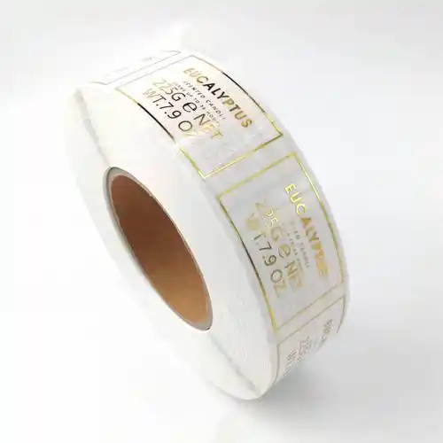 透明pet不干胶标签彩色日化品不干胶标签防水抗摩擦不干胶标签