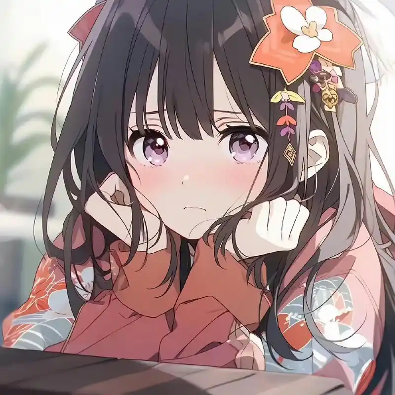 一组特别可爱的wechat动漫女生头像 #头像# #女生头像# #动态连更挑战