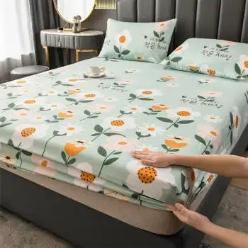 柚寝诱寝简约四季款床笠