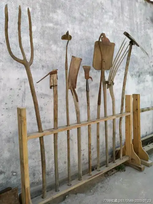 老年代,农业用的农业工具一套,品相如图,展厅摆饰,值得收藏-农用工具