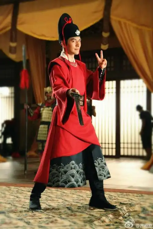 《五鼠闹东京》严屹宽版展昭定妆