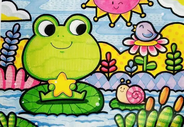 幼师幼儿简笔画作品