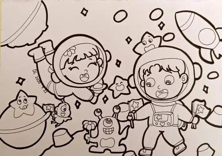 我的航空梦幼儿简笔画 简笔画图片大全-蒲城教育文学网