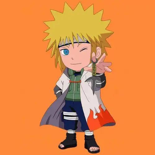 四代火影波风水门头像图片