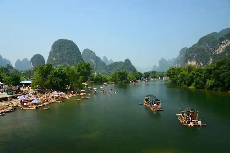 广西旅游景点推荐阳朔世外桃源旅游攻略低音号免费语音导游