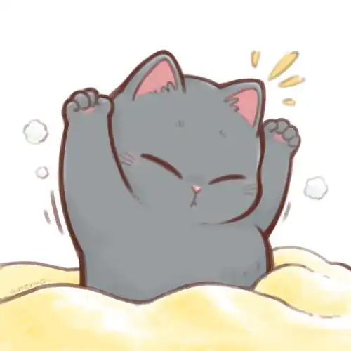 喵星人##猫咪##猫##头像##打工人##表情##起床