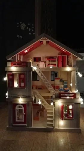 玩具儿童三层娃娃屋房子大型别墅套装女孩过家家过家家玩具