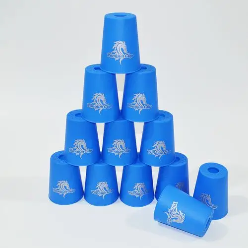 免邮费正品飞叠杯速叠杯飞碟杯竞速专业比赛游戏道具益智玩具