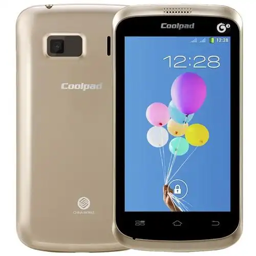 酷派(coolpad) 8076d 移动3g版 双卡双待手机 金色