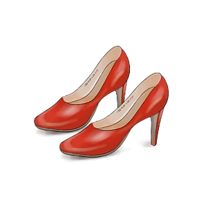 卡通高跟鞋漫画